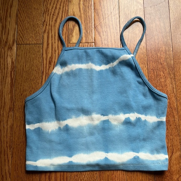Blue Tank Top - Tie Dye - Picture 1 of 2